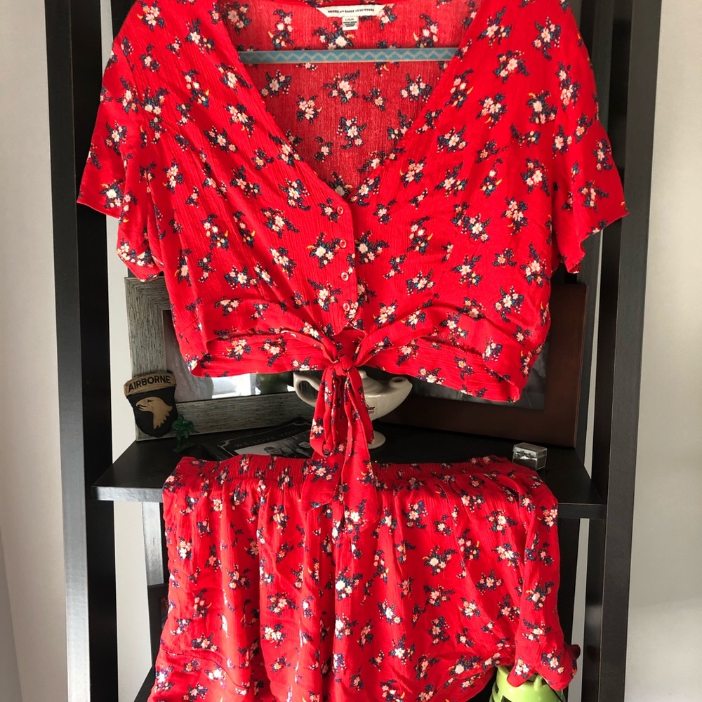 American eagle two piece set